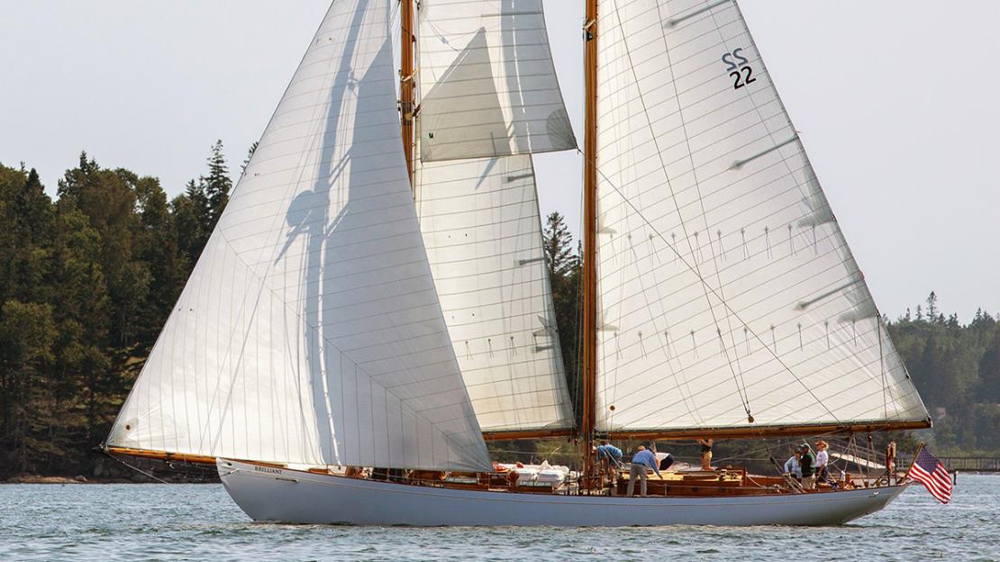 The schooner BRILLIANT