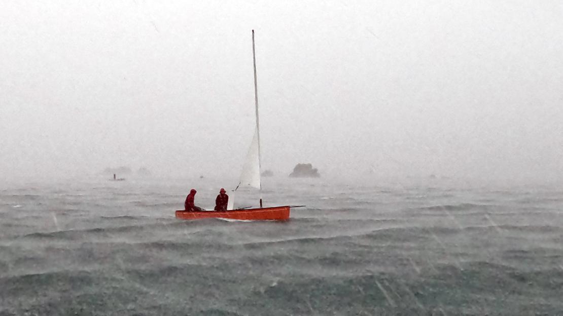 Sailing in Brittany