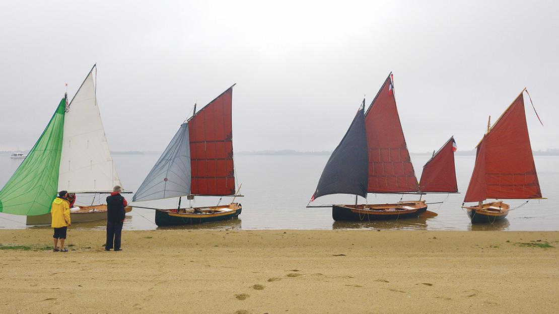 Michael Storer–designed Goat Island Skiff EPIK, the François Vivier–designed Silmaril TRUK 2, the Grand Silmaril VITAE BREVIS, and the Silmaril KERELEN 4.