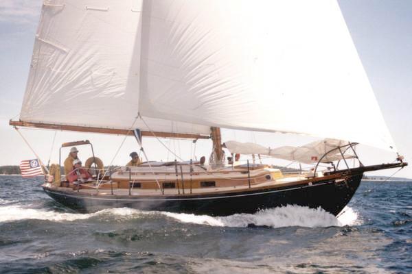1959 33' Alden Malabar Sr. Sloop/Cutter (Model Q), undersail