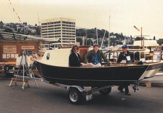 Kayleigh at Lake Union Boat Show, Seattle