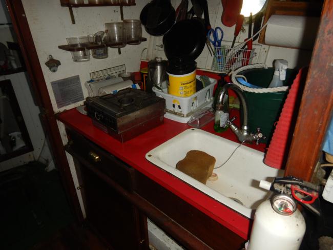 1938 Elco Marinette Cruiser – Naulakha, inside view