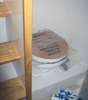 A Sea Land Traveler marine toilet.