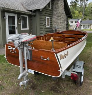 Mahogany Transom